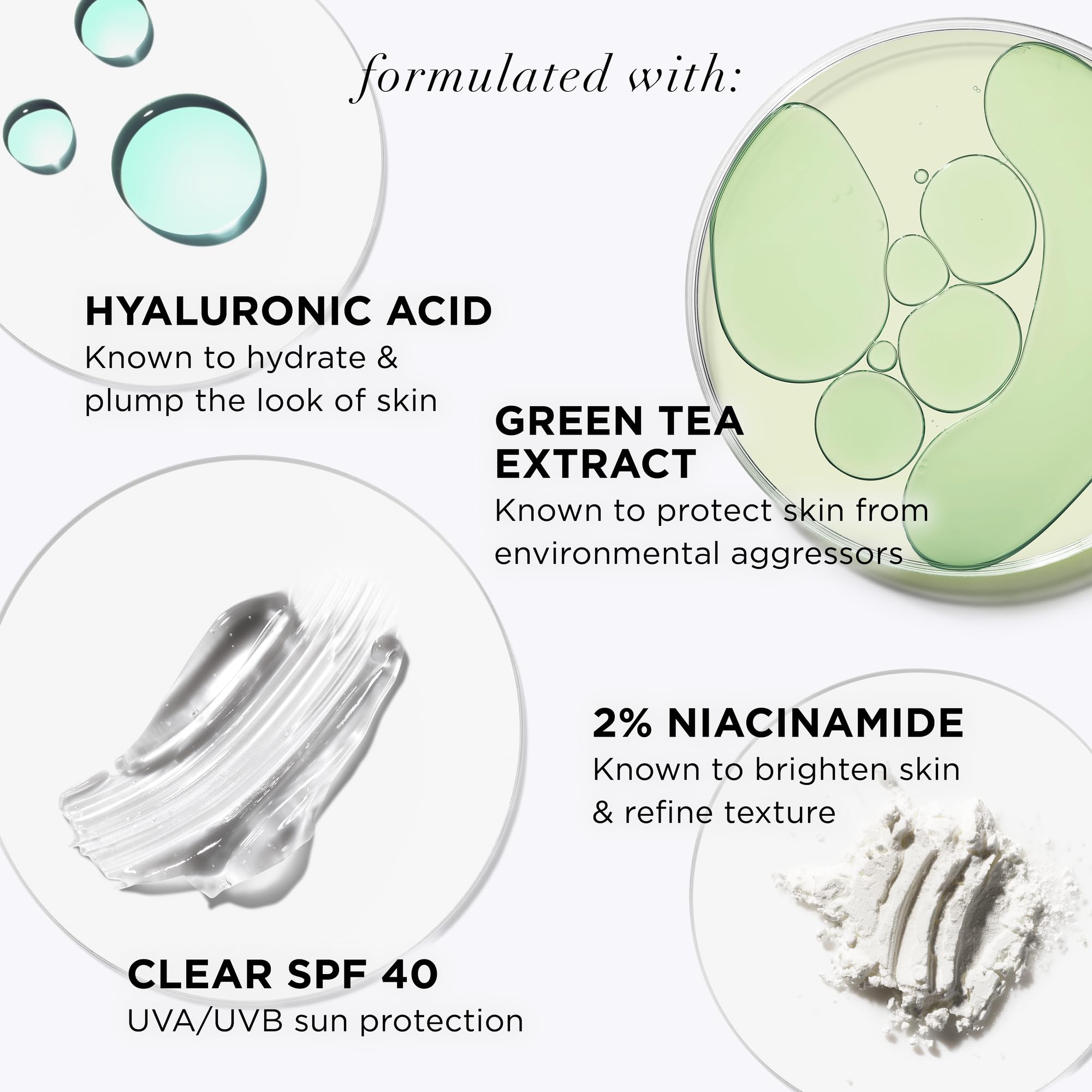 IT Cosmetics CC+ Nude Glow Lightweight Foundation + Glow Serum with SPF 40 - With Niacinamide, Hyaluronic Acid &amp; Green Tea Extract - 1.08 fl oz