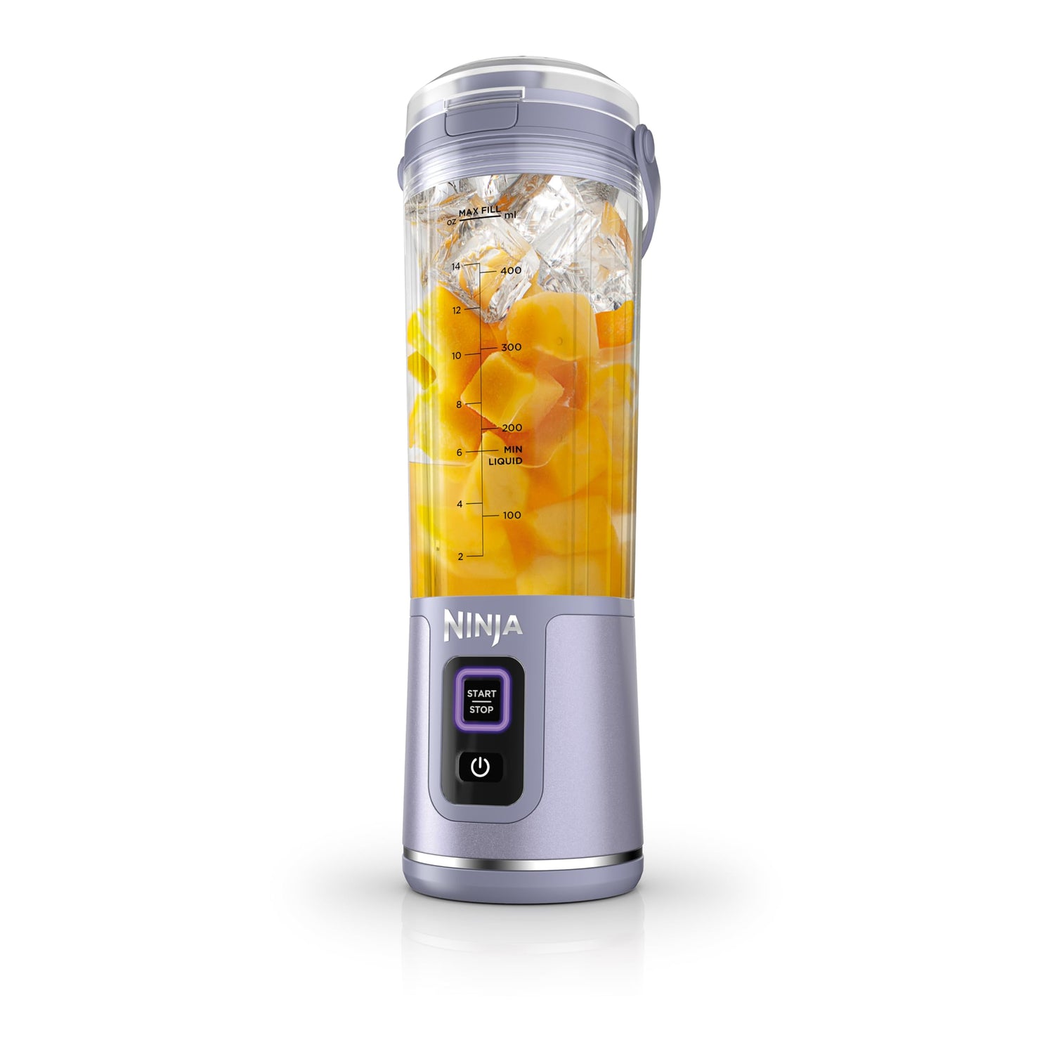 Ninja Blast Portable Blender, Cordless, 18oz. Vessel, Personal Blender For-Shakes and Smoothies, BPA Free, Leakproof-Lid and Sip Spout, USB-C Rechargeable, Dishwasher Safe Parts, Tinted Pink, BC151PK
