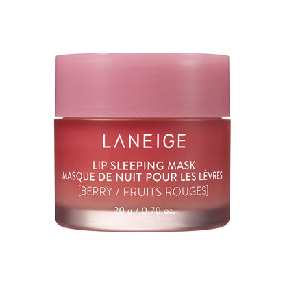 LANEIGE Lip Sleeping Mask: Nourish, Hydrate, Vitamin C, Murumuru &amp; Shea Butter, Antioxidants, Flaky, Dry Lips