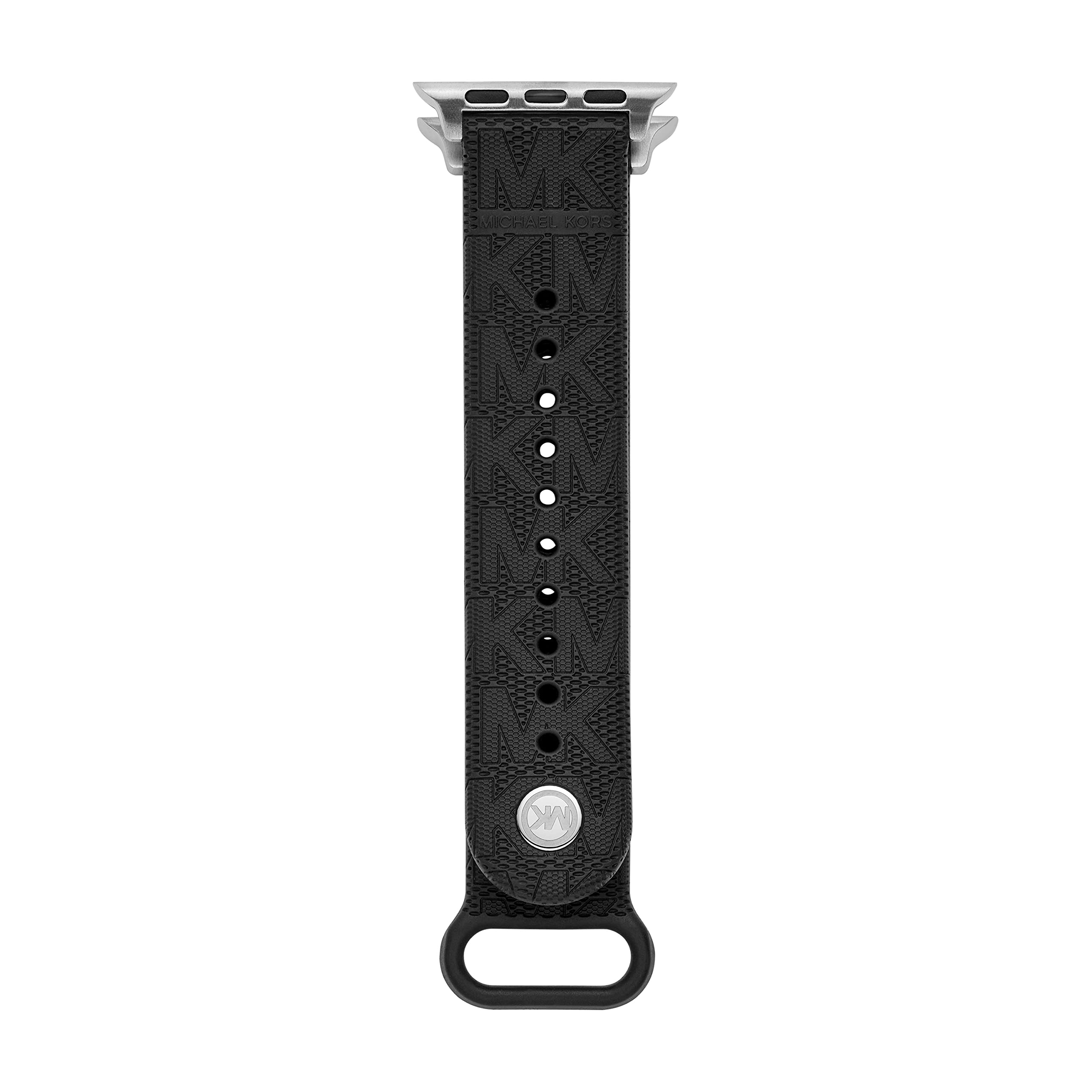 Michael Kors Band for Apple Watch; Silicone or Leather Smart Watch Bands for Women; Compatible with Apple Watch 38mm, 40mm, 41mm