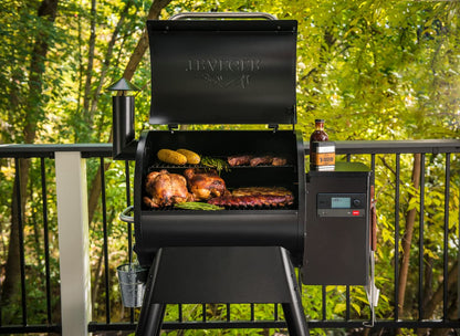 Traeger Grills Pro 575 Electric Wood Pellet Grill and Smoker, Bronze, 572 Square Inches Cook Area, 500 Degree Max Temperature, Meat Probe, 6 in 1 BBQ Grill with WiFi and app connectivity