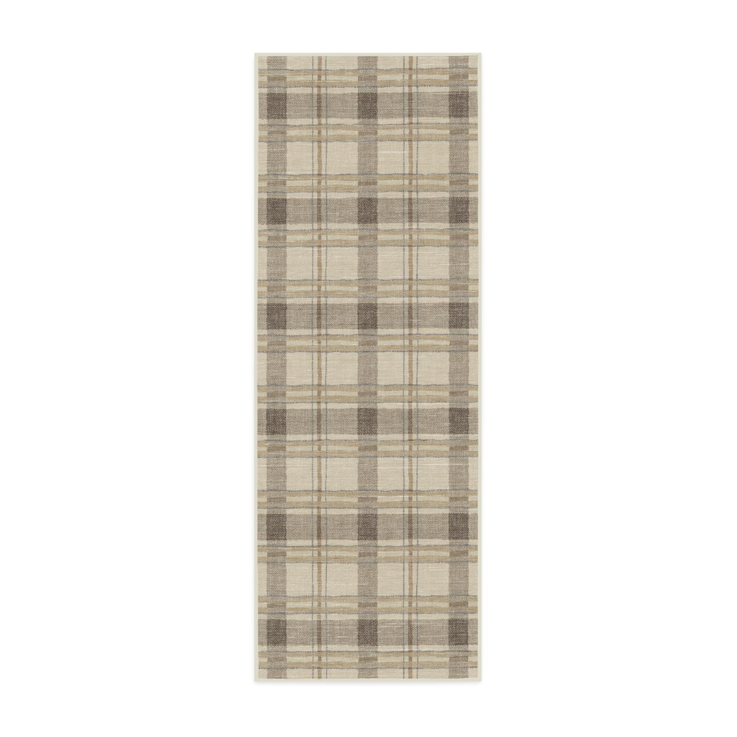 RUGGABLE Winter Plaid Washable Rug - Perfect Holiday Area Rug for Living Room Bedroom Kitchen - Pet &amp; Child Friendly - Stain &amp; Water Resistant - Dress Stewart Tartan Plaid 3&