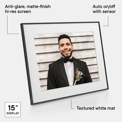 Aura Digital Picture Frame - 10.1&quot; HD Mat Display | Wirecutter&