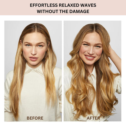 Kitsch Satin Heatless Curling Rod- XL Heatless Hair Curler w/Reliable Snap - Heatless Curls Overnight - Soft Hair Rollers to Sleep In - No Heat Curls Overnight Curlers for Short Hair - 4pcs -Rosewood