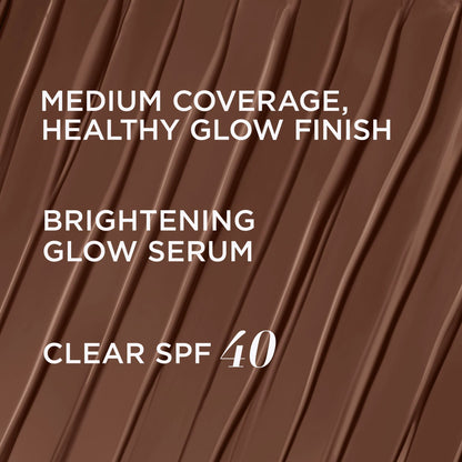 IT Cosmetics CC+ Nude Glow Lightweight Foundation + Glow Serum with SPF 40 - With Niacinamide, Hyaluronic Acid &amp; Green Tea Extract - 1.08 fl oz