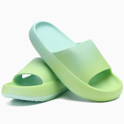 rosyclo Cloud Slippers for Women and Men, Pillow House Slippers Shower Shoes Indoor Slides Bathroom Sandals, Ultimate Comfort, Lightweight, Thick Sole, Non-Slip, Easy to Clean