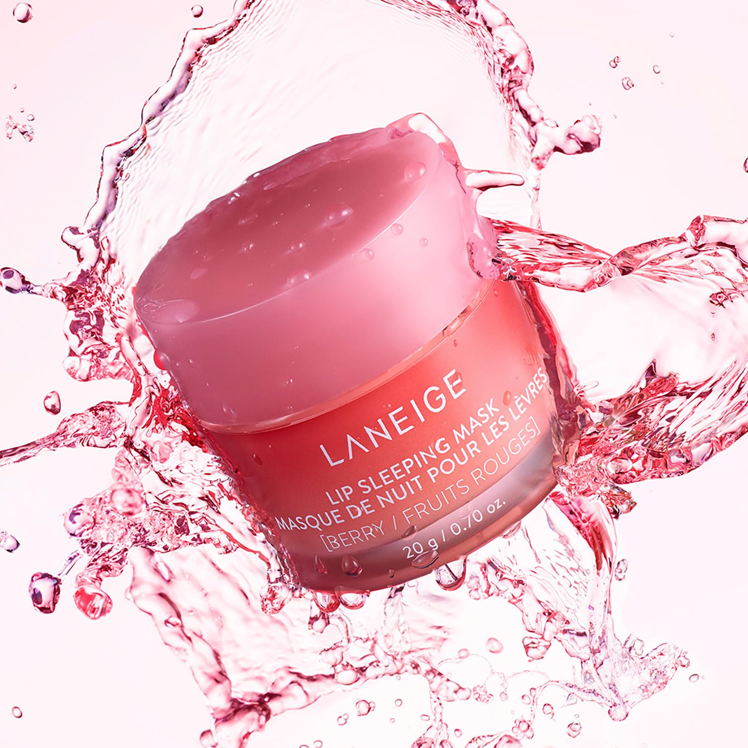 LANEIGE Lip Sleeping Mask: Nourish, Hydrate, Vitamin C, Murumuru &amp; Shea Butter, Antioxidants, Flaky, Dry Lips