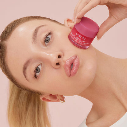LANEIGE Lip Sleeping Mask: Nourish, Hydrate, Vitamin C, Murumuru &amp; Shea Butter, Antioxidants, Flaky, Dry Lips