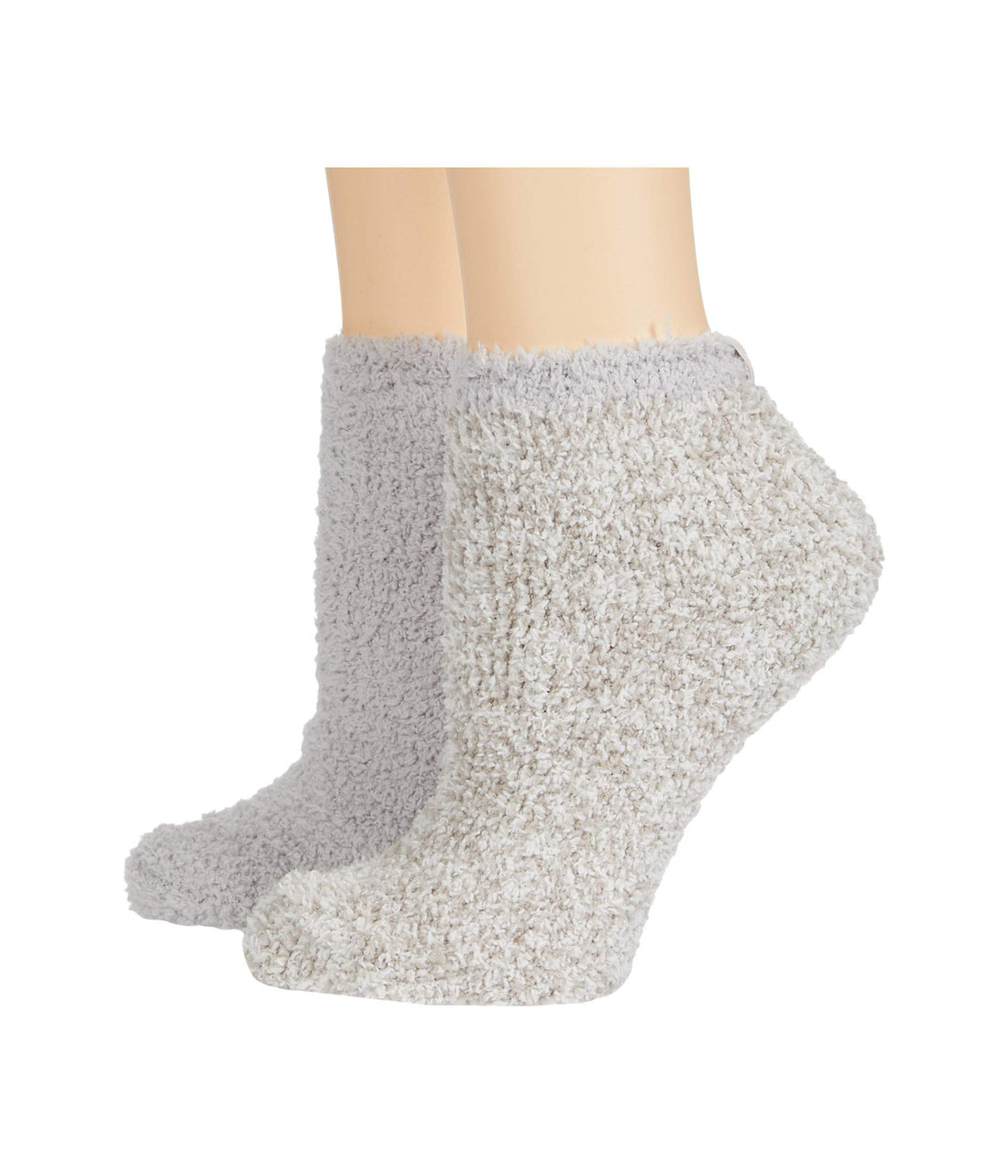 Barefoot Dreams CozyChic 2 Pair Tennis Sock Set, Plush Socks, Set of 2