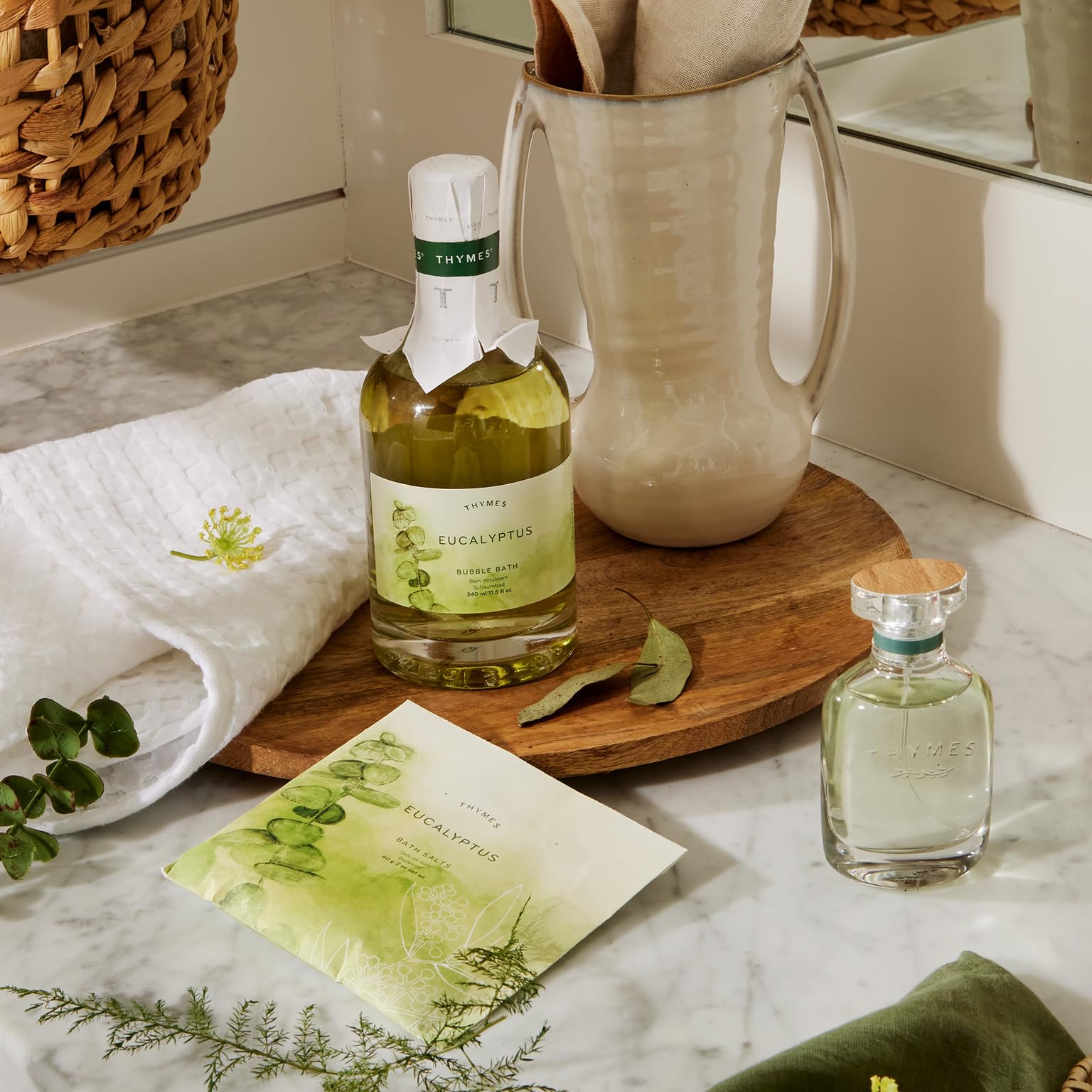 Thymes Bubble Bath - 11.5 Fl Oz - Goldleaf Gardenia