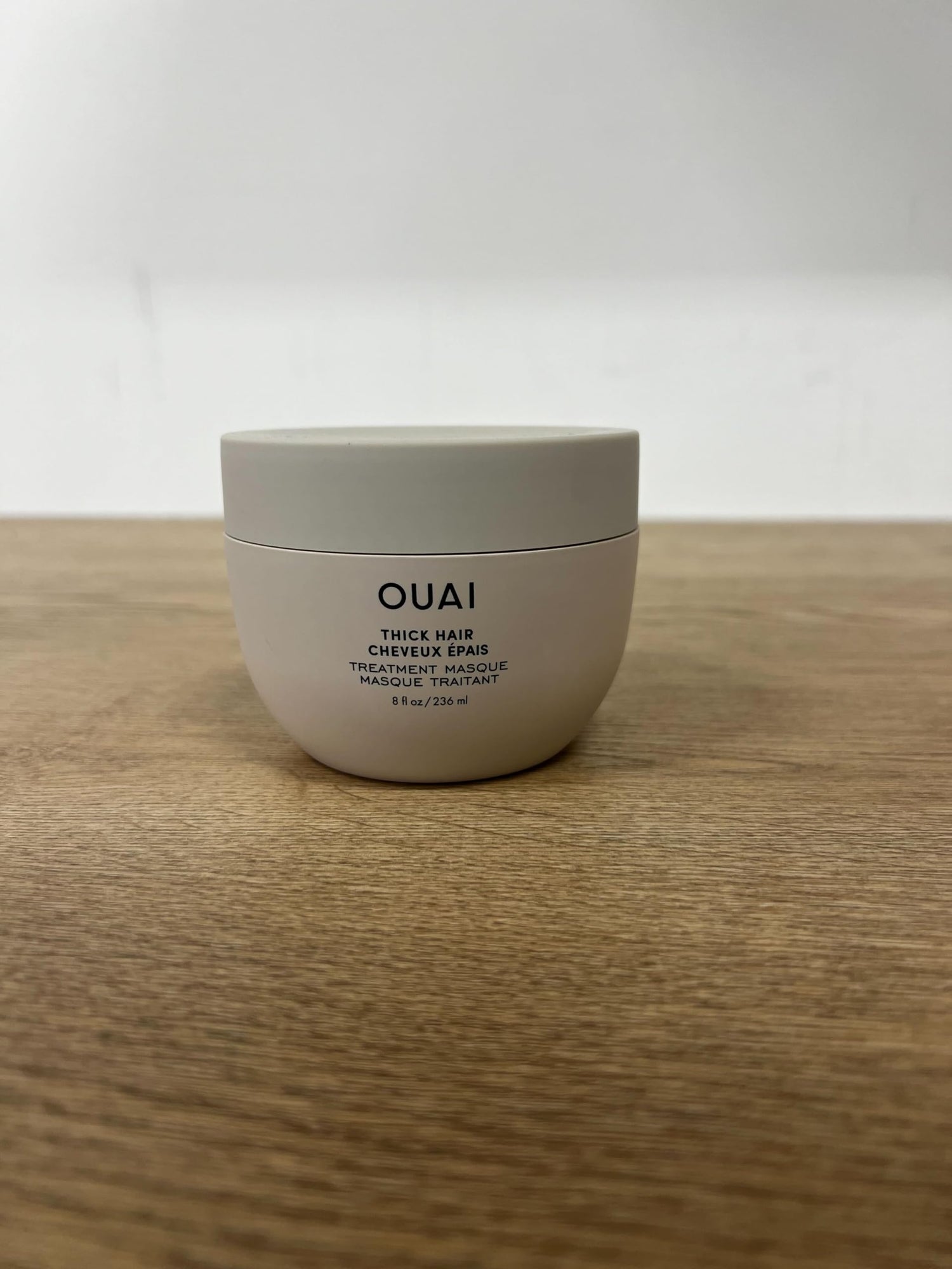 OUAI Fine to Medium Hair Treatment Masque - Hair Mask for Hair Repair, Hydration and Shine - With Shea Butter, Keratin and Panthenol - Paraben, Phthalate and Sulfate Free Hair Care (8 Fl Oz)