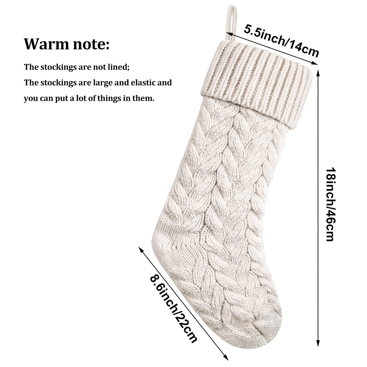 Knit Christmas Stockings Xmas