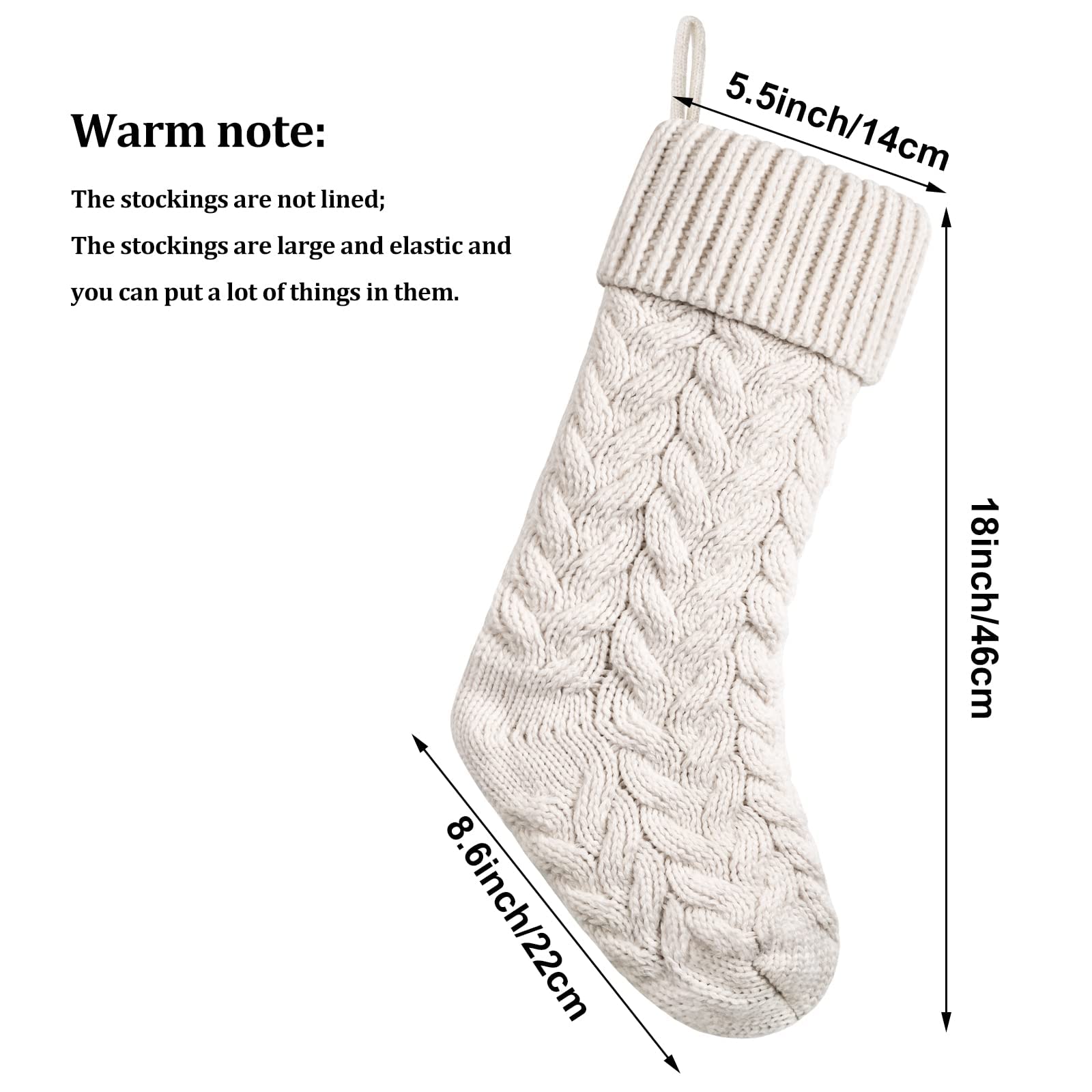 Knit Christmas Stockings Xmas