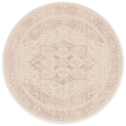 RUGGABLE Kamran Washable Rug - Perfect Vintage Area Rug for Living Room Bedroom Kitchen - Pet &amp; Child Friendly - Stain &amp; Water Resistant - Hazel 5&