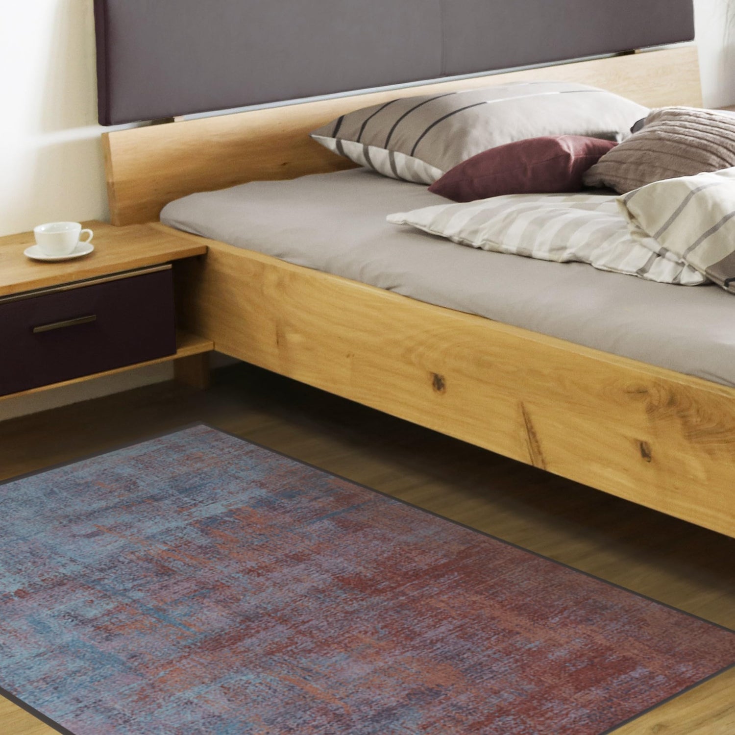 RUGGABLE Impasto Washable Rug - Perfect Modern Area Rug for Living Room Bedroom Kitchen - Non-Slip, Pet &amp; Child Friendly, Stain &amp; Water Resistant - Durable - Sage Green 3&