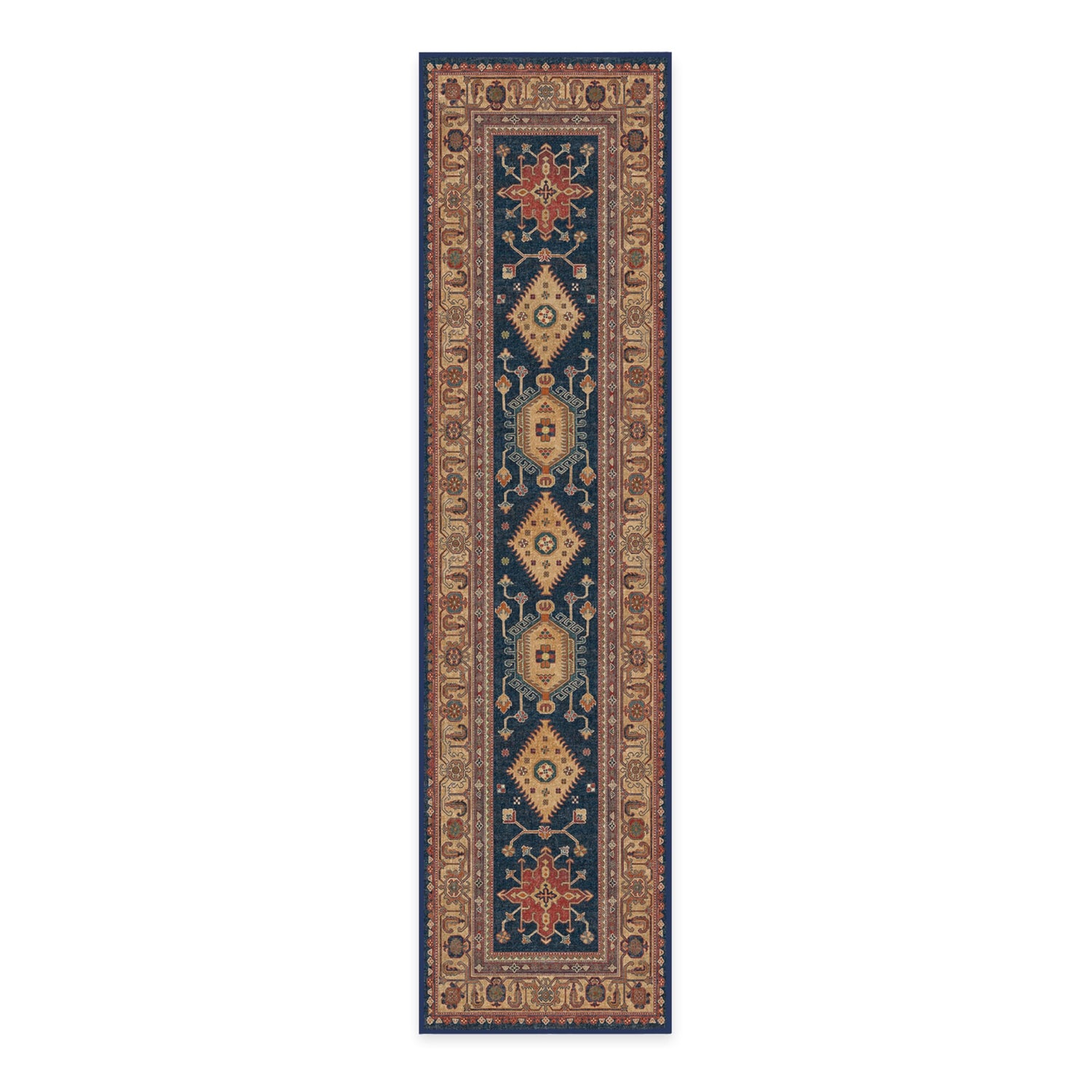RUGGABLE – Cambria Ruby – Machine Washable Runner Rug – Pet &amp; Child Friendly – Stain &amp; Water Resistant – Non-Slip – 2.5&