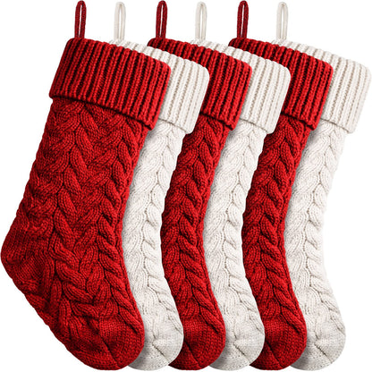 Knit Christmas Stockings Xmas