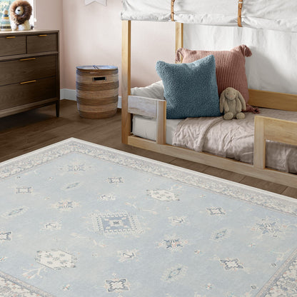 RUGGABLE – Verena Dark Wood – Machine Washable Runner Rug – Pet &amp; Child Friendly – Stain &amp; Water Resistant – Non-Slip – 2.5&