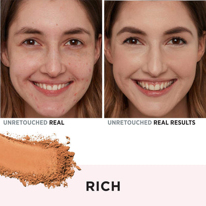 IT Cosmetics Celebration Foundation - Full-Coverage, Anti-Aging Powder Foundation - Blurs Pores, Wrinkles &amp; Imperfections - With Hydrolyzed Collagen &amp; Hyaluronic Acid - 0.3 oz