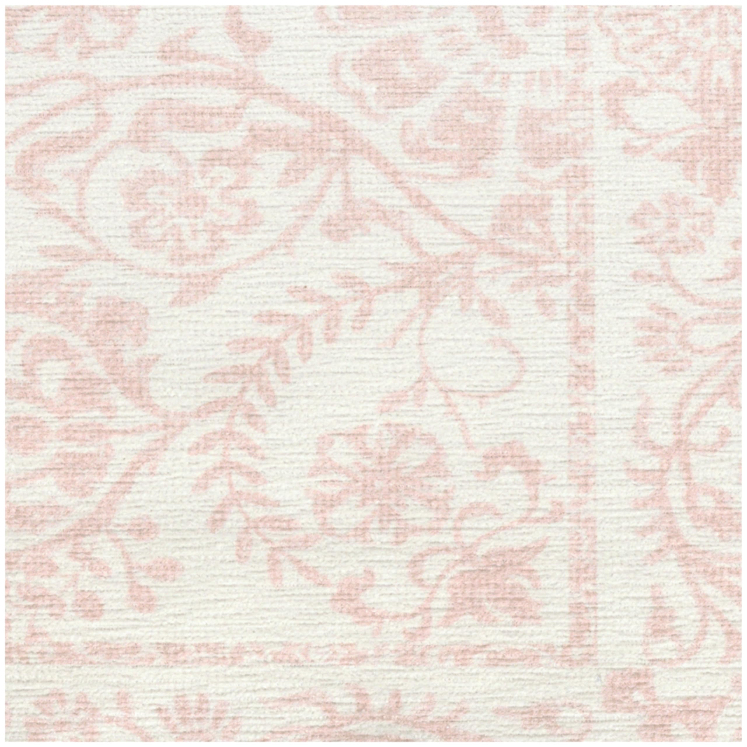 RUGGABLE Washable 2x3 Area Rug, Delphina Delft Blue, Premium Vintage Rugs for Living Room, Bedroom, Kitchen, Office, Classroom with Gripper Non Slip Pad