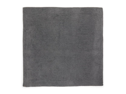Barefoot Dreams CozyChic Lite Baby Receiving Blanket, Moonbeam, 30&quot;x30&quot;