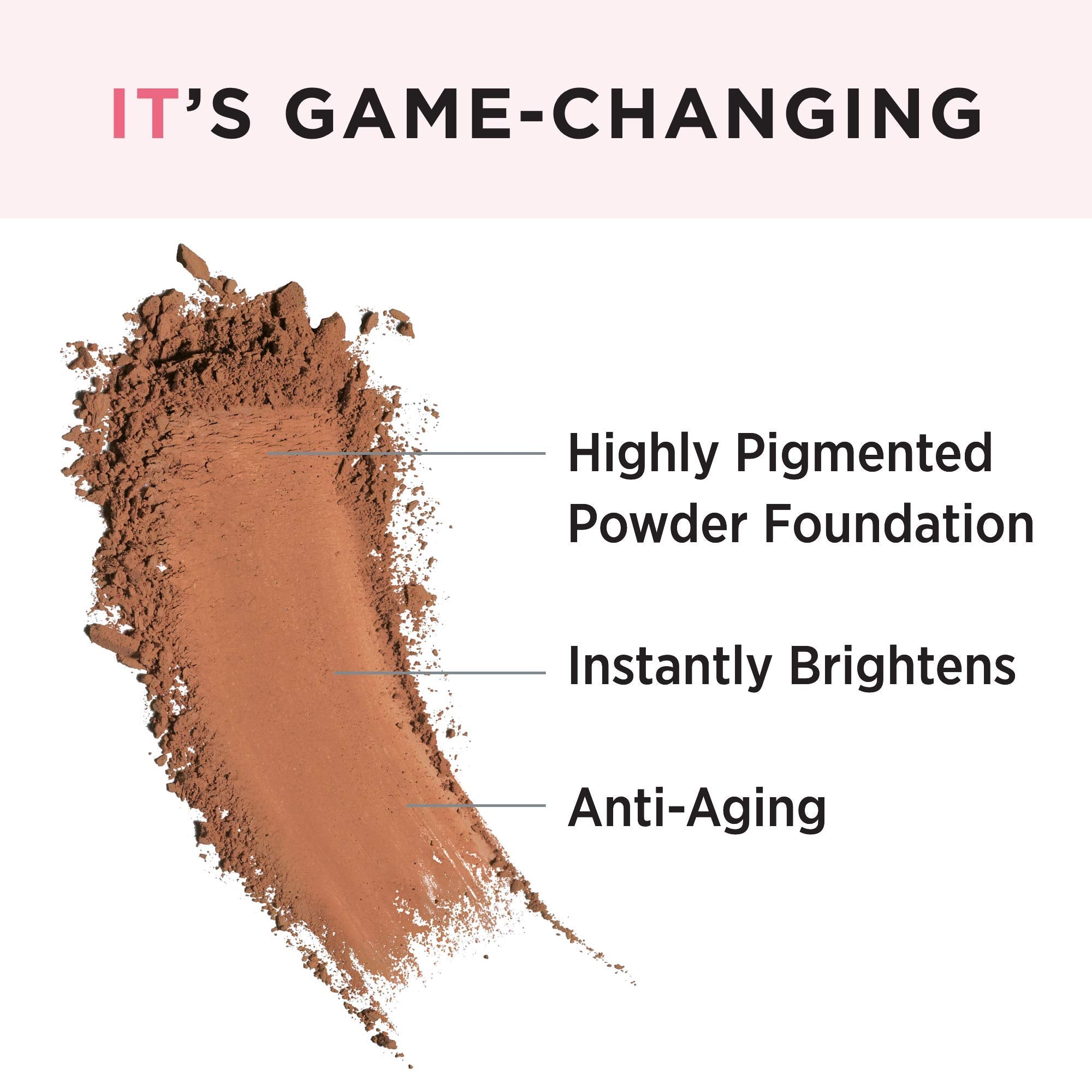 IT Cosmetics Celebration Foundation Illumination - Full-Coverage, Anti-Aging Powder Foundation - Blurs Pores, Wrinkles &amp; Imperfections - 0.3 oz
