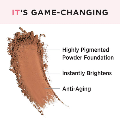 IT Cosmetics Celebration Foundation Illumination - Full-Coverage, Anti-Aging Powder Foundation - Blurs Pores, Wrinkles &amp; Imperfections - 0.3 oz