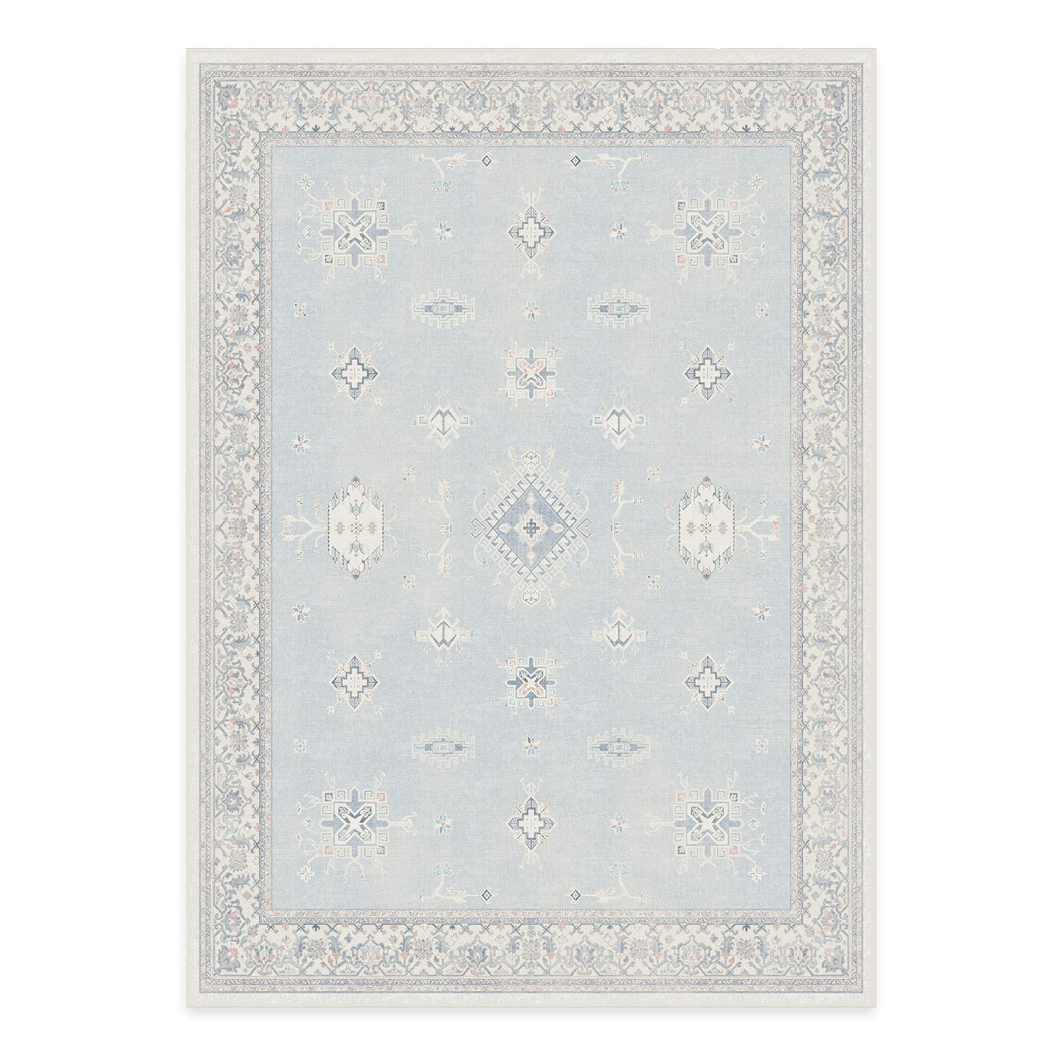 RUGGABLE – Verena Dark Wood – Machine Washable Runner Rug – Pet &amp; Child Friendly – Stain &amp; Water Resistant – Non-Slip – 2.5&