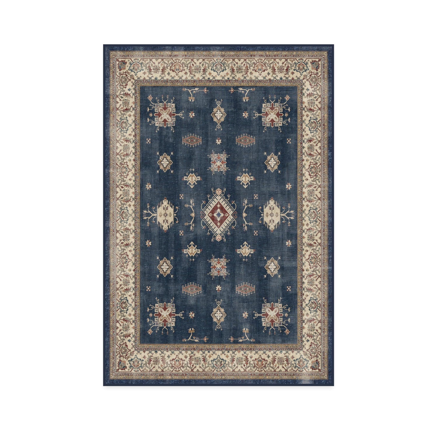 RUGGABLE – Verena Dark Wood – Machine Washable Runner Rug – Pet &amp; Child Friendly – Stain &amp; Water Resistant – Non-Slip – 2.5&