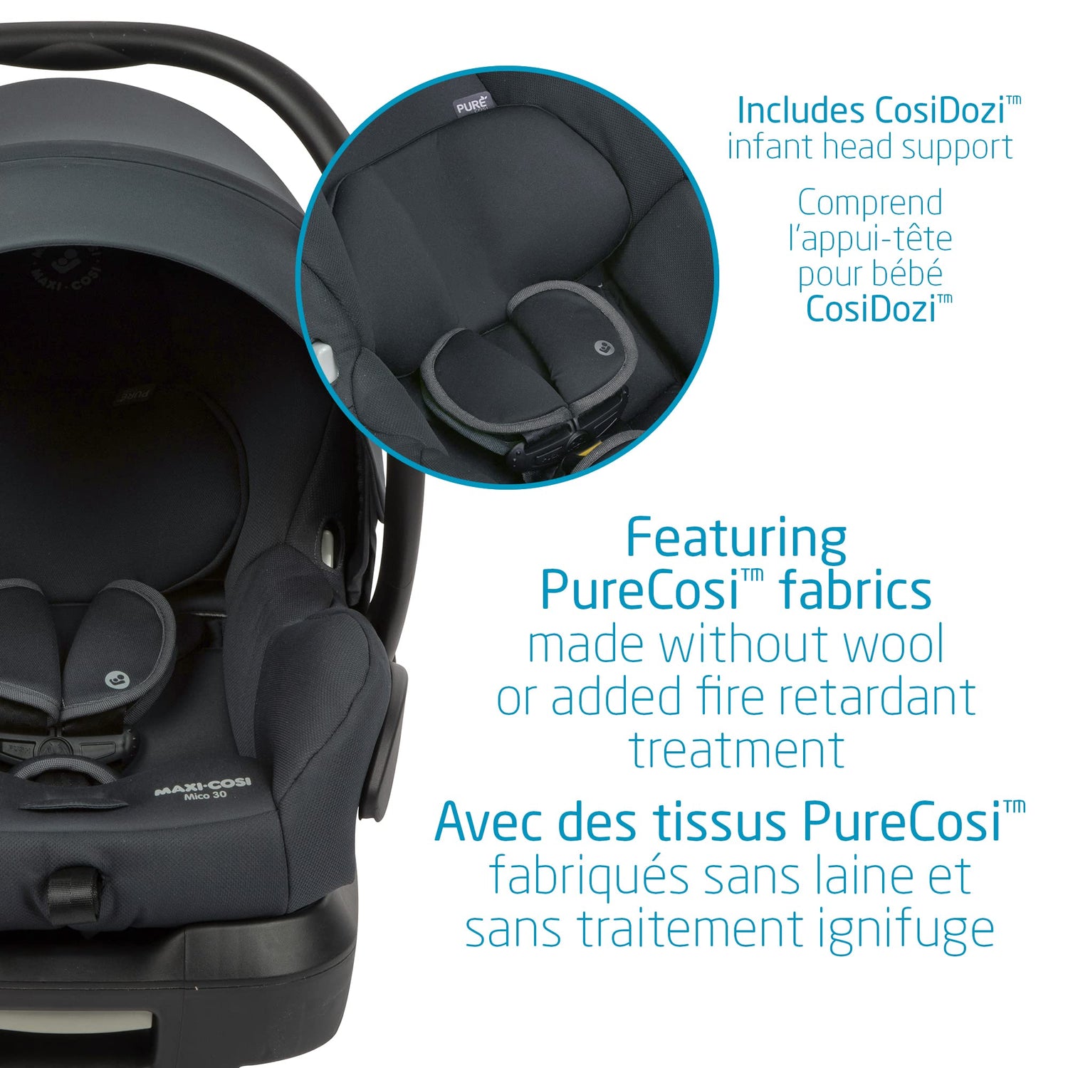 Maxi-Cosi Zelia Max 5-in-1 Modular Travel System, Carraige mode, Reversible toddler seat, Use from birth, Mico infant car seat (included), Polished Pebble