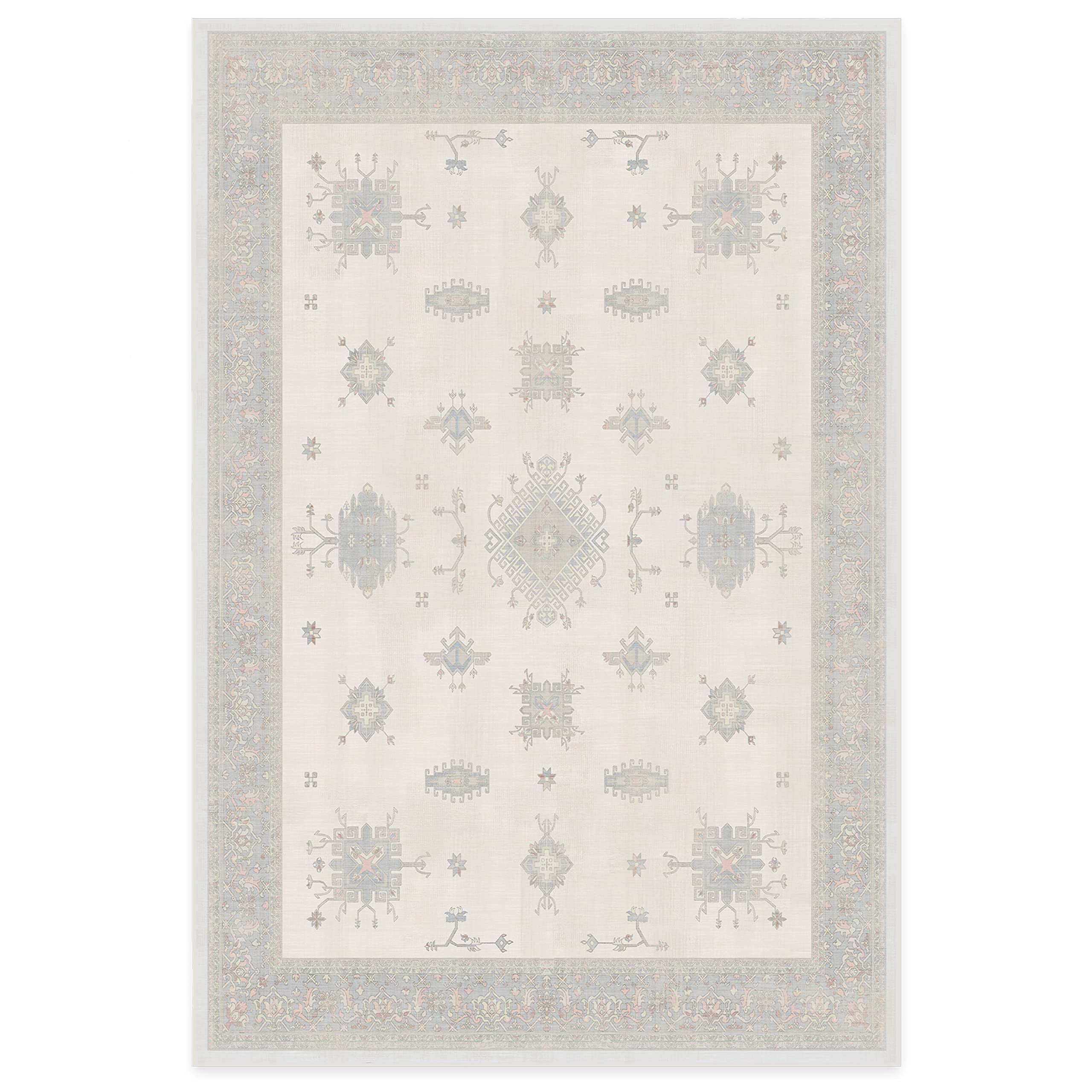 RUGGABLE – Verena Dark Wood – Machine Washable Runner Rug – Pet &amp; Child Friendly – Stain &amp; Water Resistant – Non-Slip – 2.5&