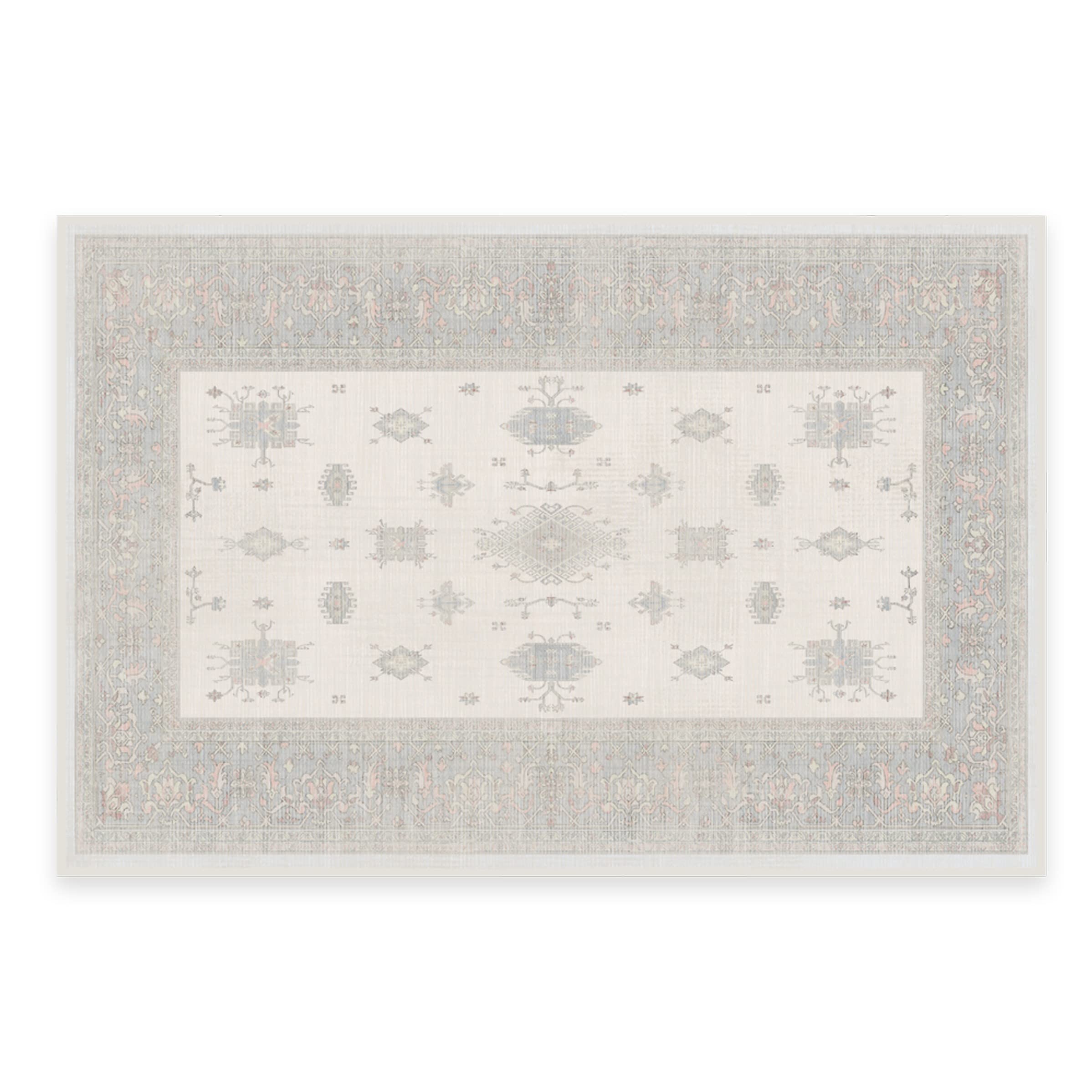 RUGGABLE – Verena Dark Wood – Machine Washable Runner Rug – Pet &amp; Child Friendly – Stain &amp; Water Resistant – Non-Slip – 2.5&