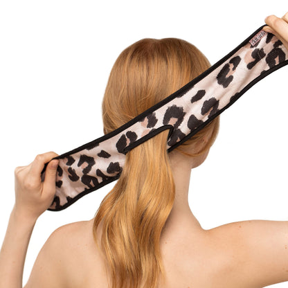 Kitsch Spa Multifunctional Microfiber Headband - Facial Skincare and Hair Band for Makeup Application, Face Washing | Micro Dot Design