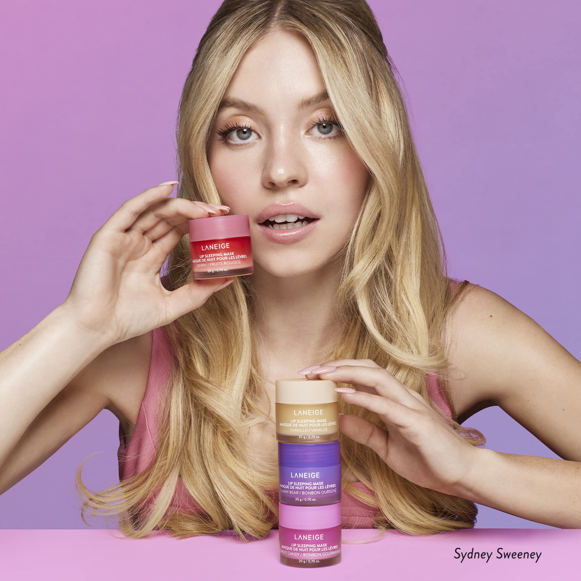 LANEIGE Lip Sleeping Mask: Nourish, Hydrate, Vitamin C, Murumuru &amp; Shea Butter, Antioxidants, Flaky, Dry Lips