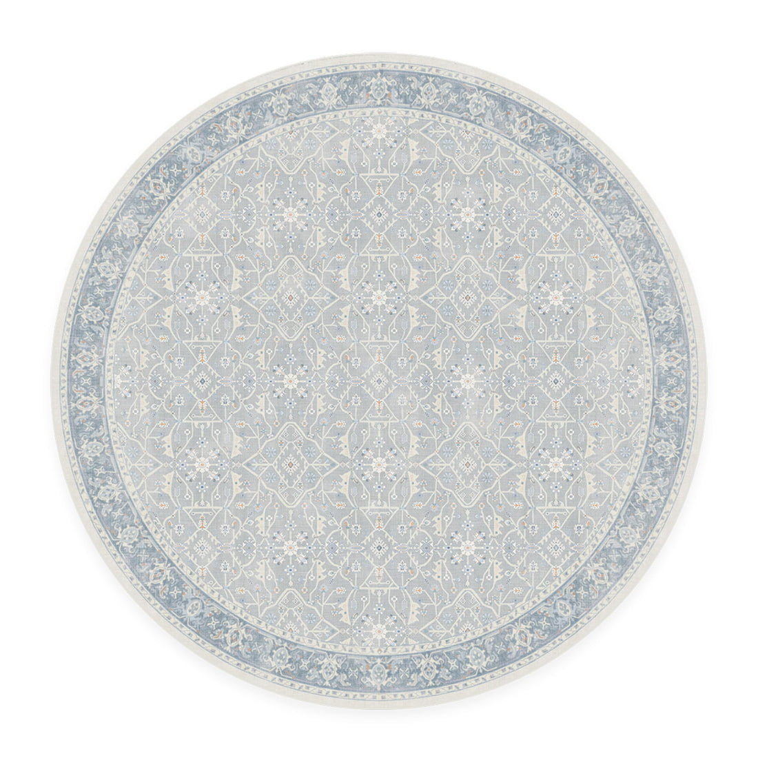 RUGGABLE Celestine Washable Rug - Vintage Area Rug for Living Room, Bedroom, Kitchen &amp; Dorm Room - Pet &amp; Child Friendly - Stain &amp; Water Resistant - Soft &amp; Durable, Coral 2&