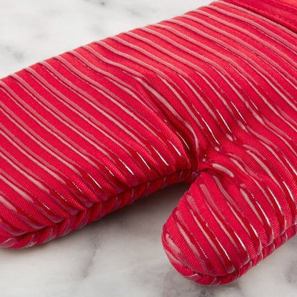 KITCHENAID Quilted Cotton Terry Cloth Oven Mitt, Pot Holder, Kitchen Towel 4-Pack Set, Heat Resistant, Silicone Grip, Gift Set, Milkshake, 16&quot;x26&quot;, 7&quot;x13&quot; &amp; 7&quot;x10&quot;
