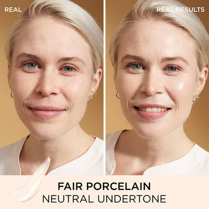 IT Cosmetics CC+ Nude Glow Lightweight Foundation + Glow Serum with SPF 40 - With Niacinamide, Hyaluronic Acid &amp; Green Tea Extract - 1.08 fl oz