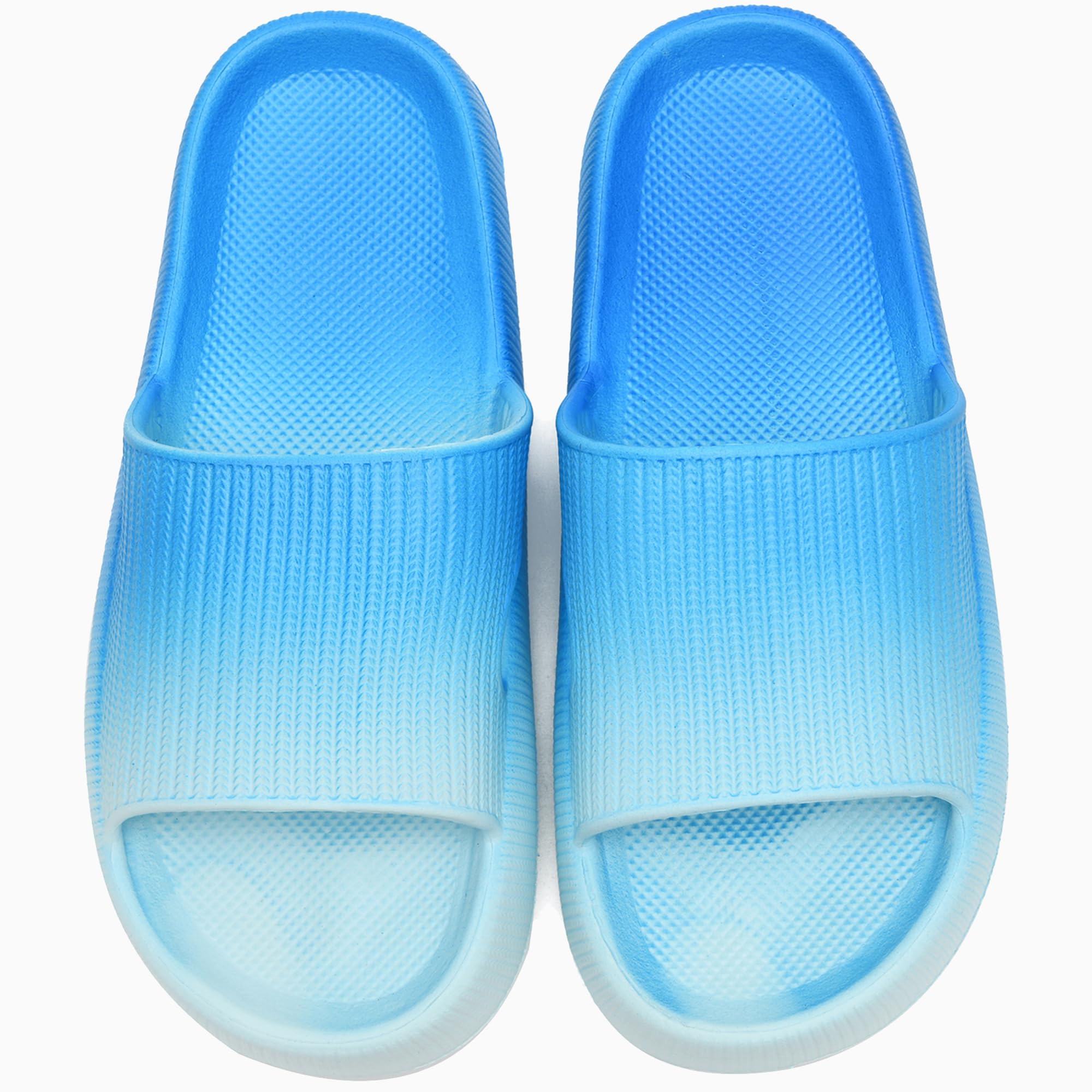 rosyclo Cloud Slippers for Women and Men, Pillow House Slippers Shower Shoes Indoor Slides Bathroom Sandals, Ultimate Comfort, Lightweight, Thick Sole, Non-Slip, Easy to Clean
