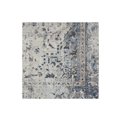 RUGGABLE – Sarrah Blue Quartz – Machine Washable Runner Rug – Pet &amp; Child Friendly – Stain &amp; Water Resistant – Non-Slip – 2.5&