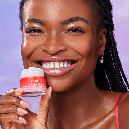 LANEIGE Lip Sleeping Mask: Nourish, Hydrate, Vitamin C, Murumuru &amp; Shea Butter, Antioxidants, Flaky, Dry Lips