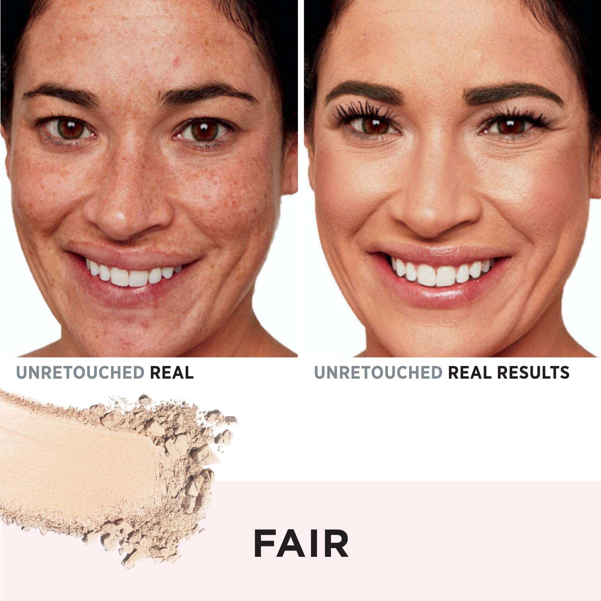 IT Cosmetics CC+ Airbrush Perfecting Powder Foundation - Buildable Full Coverage Of Pores &amp; Dark Spots - Hydrating Face Makeup with Hydrolyzed Collagen &amp; Niacinamide - 0.33 Oz