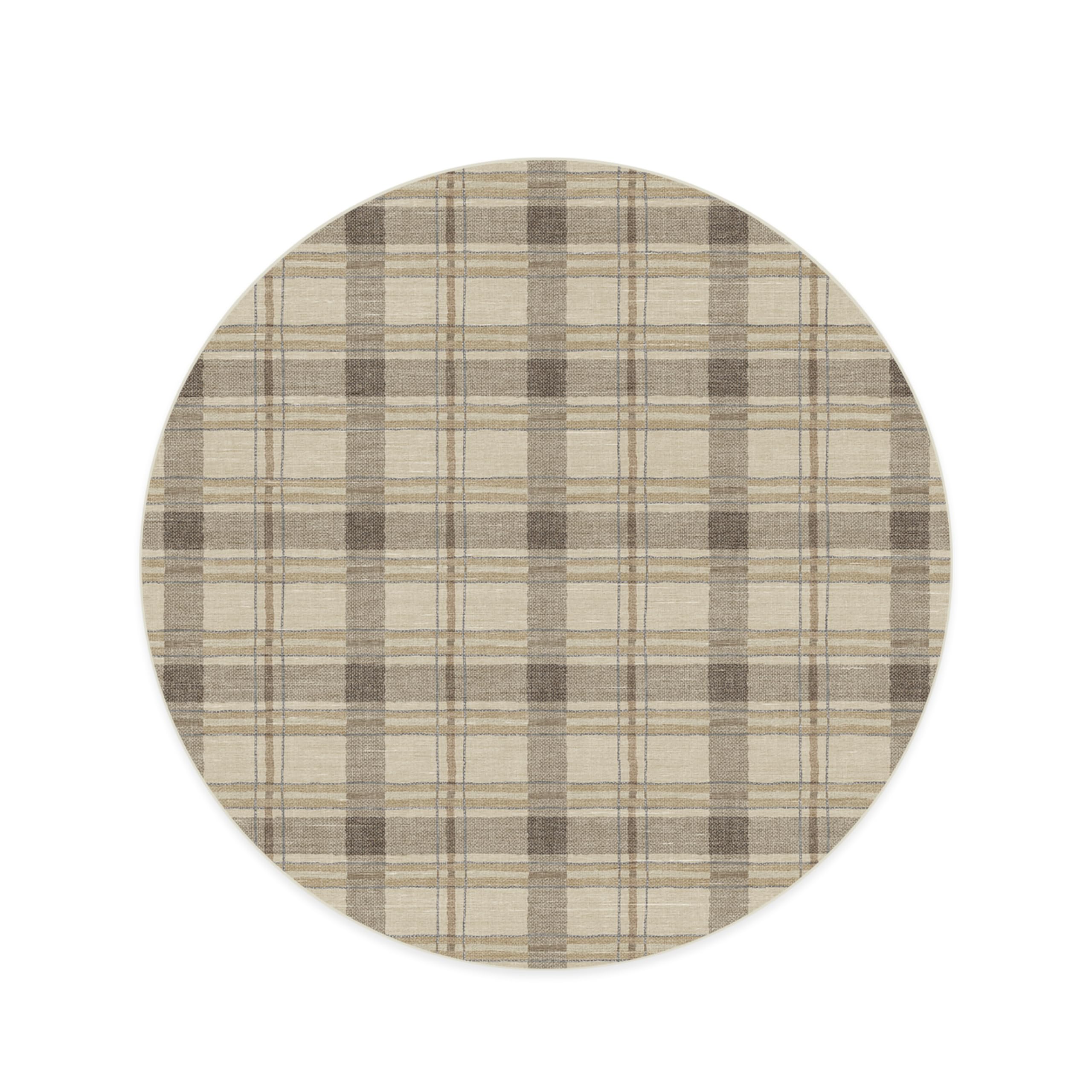 RUGGABLE Winter Plaid Washable Rug - Perfect Holiday Area Rug for Living Room Bedroom Kitchen - Pet &amp; Child Friendly - Stain &amp; Water Resistant - Dress Stewart Tartan Plaid 3&
