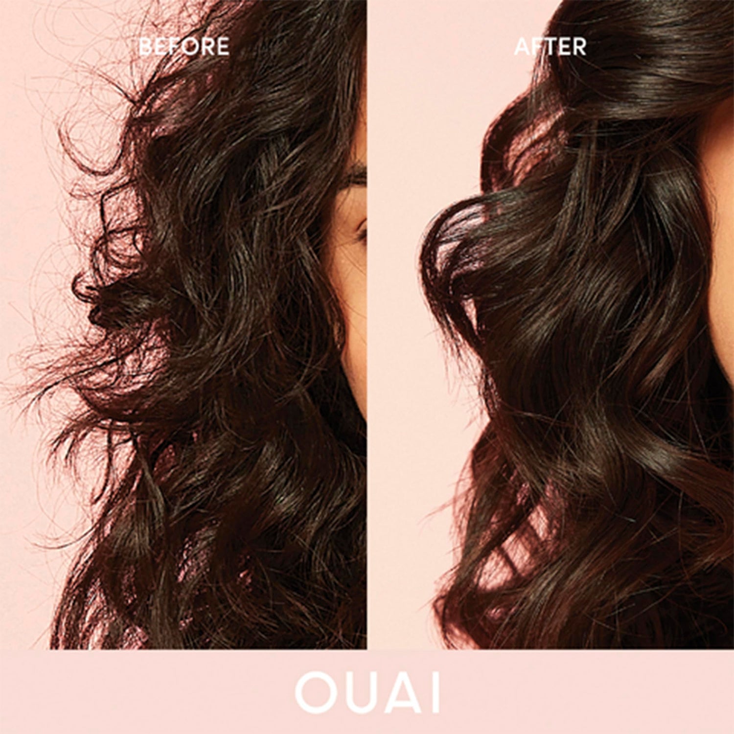 OUAI Anti Frizz Cream - Moisturizing Hair Cream with Frizz Control &amp; Heat Protection - Provides Lasting Hydration with Jackfruit &amp; Beetroot Extract - Paraben, Phthalate &amp; Sulfate Free (6 oz)