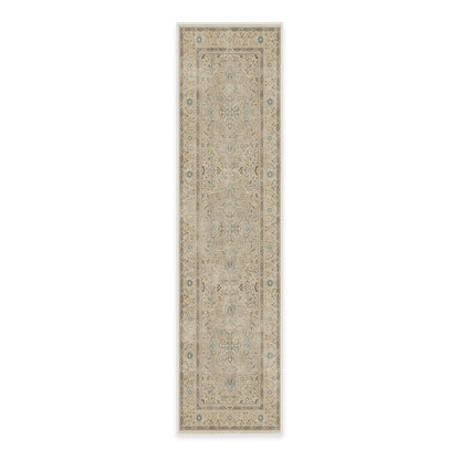 RUGGABLE Kamran Washable Rug - Perfect Vintage Area Rug for Living Room Bedroom Kitchen - Pet &amp; Child Friendly - Stain &amp; Water Resistant - Hazel 5&