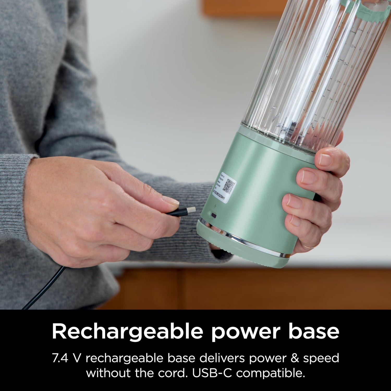 Ninja Blast Portable Blender, Cordless, 18oz. Vessel, Personal Blender For-Shakes and Smoothies, BPA Free, Leakproof-Lid and Sip Spout, USB-C Rechargeable, Dishwasher Safe Parts, Tinted Pink, BC151PK