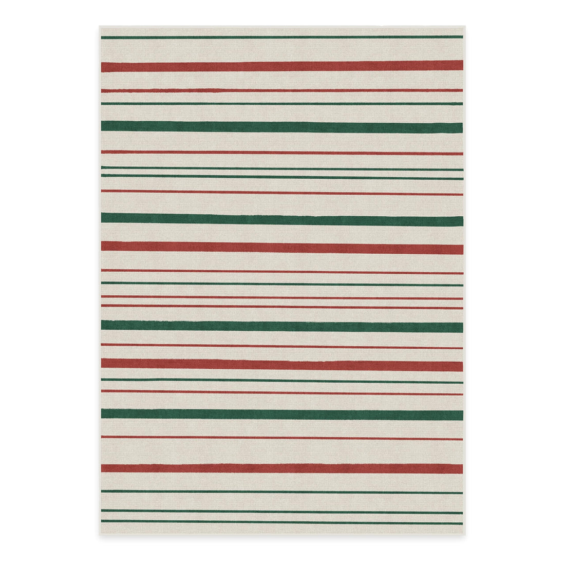 RUGGABLE Winter Plaid Washable Rug - Perfect Holiday Area Rug for Living Room Bedroom Kitchen - Pet &amp; Child Friendly - Stain &amp; Water Resistant - Dress Stewart Tartan Plaid 3&