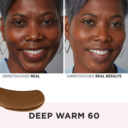 IT Cosmetics Your Skin But Better Foundation + Skincare - Hydrating Medium Buildable Coverage - Minimizes Pores &amp; Imperfections - Natural Radiant Finish - With Hyaluronic Acid - 1.0 fl oz