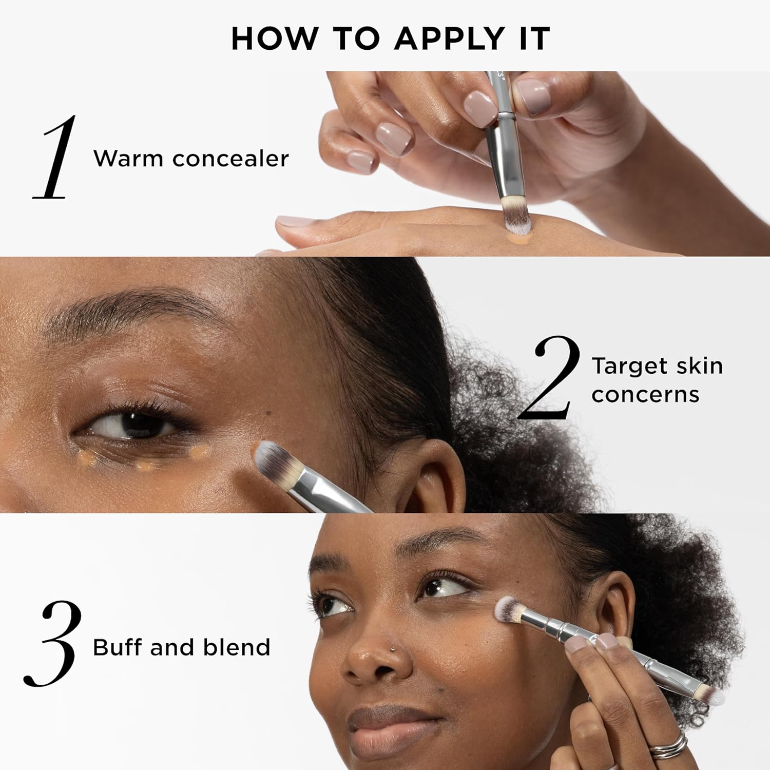 IT Cosmetics Heavenly Luxe Dual Airbrush Concealer Brush 