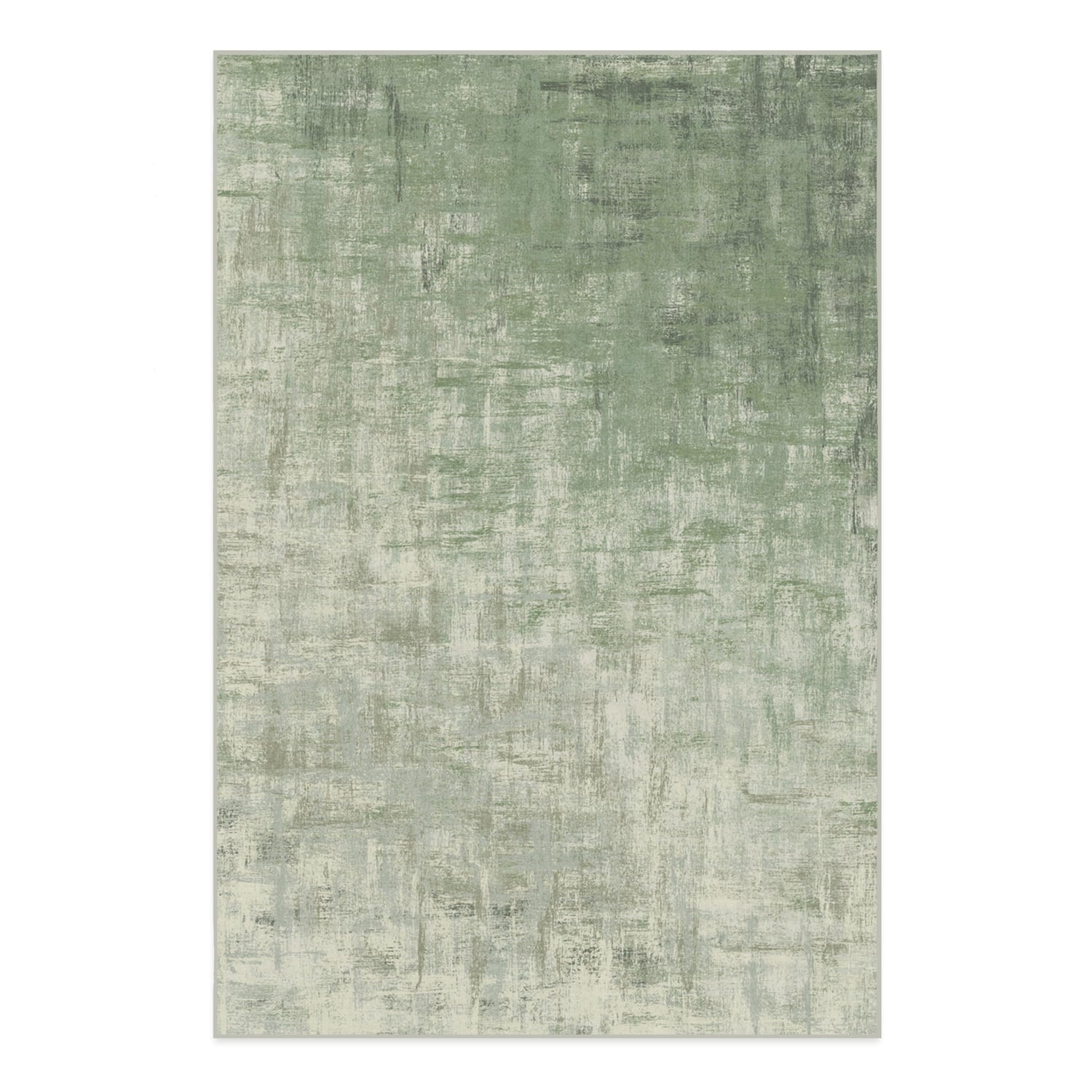 RUGGABLE Impasto Washable Rug - Perfect Modern Area Rug for Living Room Bedroom Kitchen - Non-Slip, Pet &amp; Child Friendly, Stain &amp; Water Resistant - Durable - Sage Green 3&