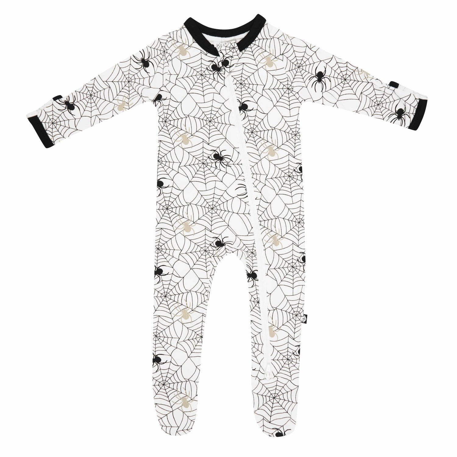 KYTE BABY Unisex Zipper Closure Footies, Rayon Made From Bamboo, 0-24 Months